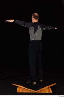 George black thermal underwear clothing standing t-pose whole body 0004.jpg